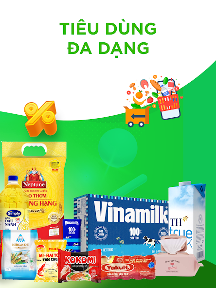 Tiêu dùng đa dạng
